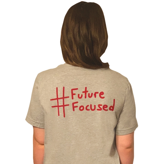 Picture of #Future Focused V-Neck T-shirt